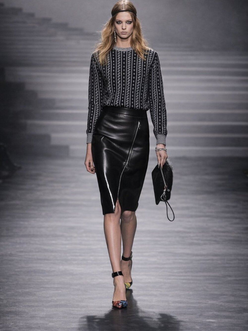 Saint Laurent Paris Wool Blend Sweater - Picture 5 of 5